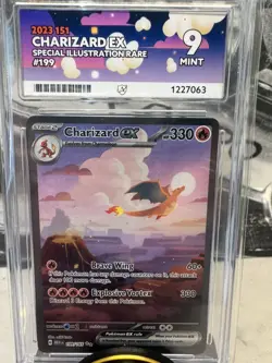 Charizard EX Card 199/165 Sir Scarlet & Violet 151 Series ACE 9 MINT Pokemon TCG - Image 2