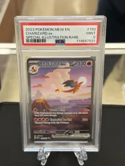 Charizard EX 199/165 Scarlet & Violet 151 PSA 9 - Pokemon TCG - Image 1