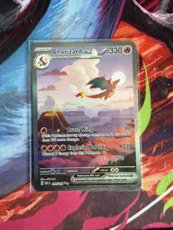 Pokemon TCG Charizard EX 199/165 Sir Pokemon 151 Scarlet Violet Near mint/ Mint - Image 1