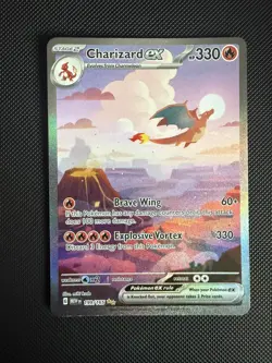 Pokemon TCG Charizard EX 199/165 Sir Pokemon 151 Scarlet Violet Near mint/ Mint - Image 3