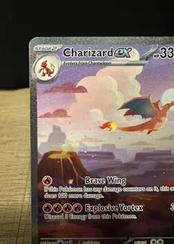 Pokemon TCG Charizard ex 199/165 Scarlet & Violet 151 SIR Full Art - Image 3