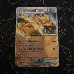 Charizard ex 006/165 Scarlet & Violet 151 Holo Rare Pokemon TCG - Image 1