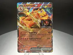 Charizard ex 006/165 SV: Scarlet & Violet 151 Double Rare Pokemon TCG - LP - Image 1