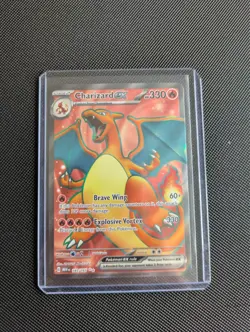 Pokemon TCG Charizard ex 183/165 Scarlet & Violet 151 - Image 1