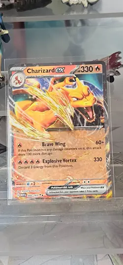 Charizard ex 006/165 SV: Scarlet & Violet 151 Double Rare Pokemon TCG - NM - Image 1