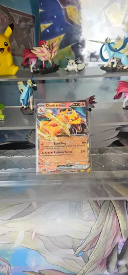 Charizard ex 006/165 SV: Scarlet & Violet 151 Double Rare Pokemon TCG - NM - Image 2