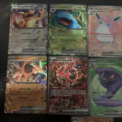 Pokemon TCG Scarlet & Violet 151 Full Art Holo ex Lot (9)Mew Charizard - Image 2
