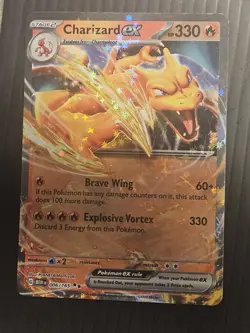 Pokemon TCG - Charizard ex 006/165 - Scarlet & Violet 151 Holo 006/165 - Image 1