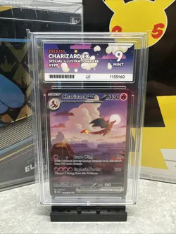 Pokemon TCG Charizard EX 199/165 - Scarlet & Violet 151 - Ace 9 MINT - Image 1
