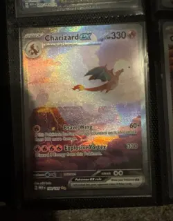 Pokemon TCG Scarlet & Violet 151 Binder Lot 27 Cards incl Charizard ex 199/165 - Image 1