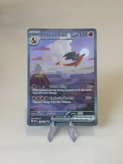 Pokemon TCG Charizard EX 199/165 Scarlet Violet 151 - Image 1