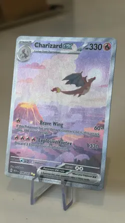 Pokemon TCG Charizard EX 199/165 Scarlet Violet 151 - Image 2