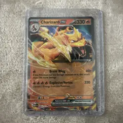 Pokemon TCG Charizard ex Scarlet & Violet-151 006/165 Holo Double Rare - Image 1