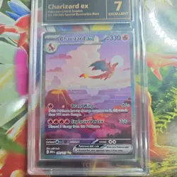 Pokemon TCG Charizard ex Scarlet & Violet-151 199/165 Holo Special Illustration - Image 5
