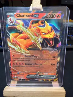 Pokemon TCG Charizard ex 006/165 – Scarlet & Violet 151 – Double Rare – English - Image 3