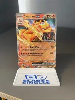 Pokemon TCG Charizard EX Card Scarlet & Violet 151 006/165 English - Image 1