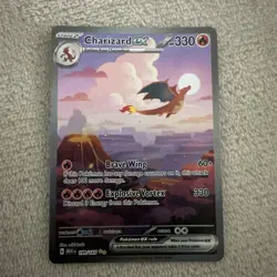 Pokemon TCG Charizard ex Scarlet & Violet-151 Holo Special Illustration Rare - Image 1
