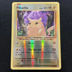 Pikachu 35/108 Reverse Holo XY - Evolutions - Pokemon Card - LP - Image 1