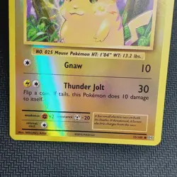 Pikachu 35/108 XY Evolutions Reverse Holo Common Pokemon Card Mitsuhiro Arita LP - Image 2