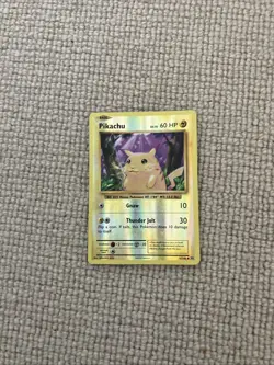 Pokemon Pikachu Reverse Holo Card 35/108 NM/LP 2016 XY Evolutions Set - Image 1