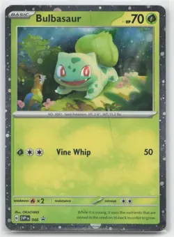Bulbasaur - (Cosmos Holo) Holo SV: Scarlet & Violet Promo Cards 046 NM - Image 1