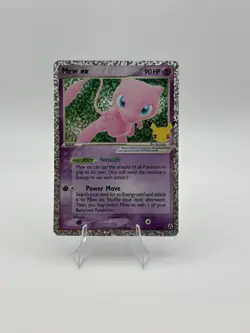 Mew ex 88/92 Celebrations: Classic Collection Holo Pokemon Card - Image 1