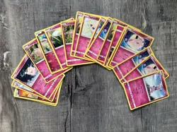 Lot Of 19 Fairy Type Pokemon Cards, Cutie Cards - Image 1