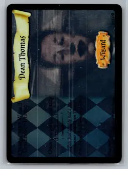 Harry Potter Base Set #1/116 Dean Thomas Holo Card - Image 1