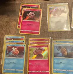Nintendo Pokemon TCG Detective Pikachu 17 Card Lot Holo Snubbull 15/18 EN - Image 1