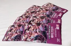 One Piece 12-card Booster Pack x9 lot english Unopened - Image 3
