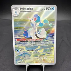 Pokemon ME05: Pitch Black Primarina 088/084 IR Rare PBL Illustration Rare Card - Image 1