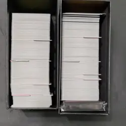 Pokemon TCG Team Rocket Storage Box w/919 Bulk Cards With Destined Rival Sleeves - Image 2