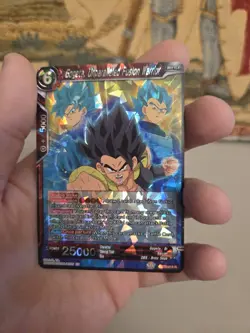 Gogeta Unparalleled Fusion Warrior BT6-015 R Ice Foil Dragon Ball Super Card - Image 1