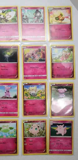 PINK Pokemon TCG Cute Fairy Lot | 20 Unique Cards | No Duplicates | XY + S&M Era - Image 3