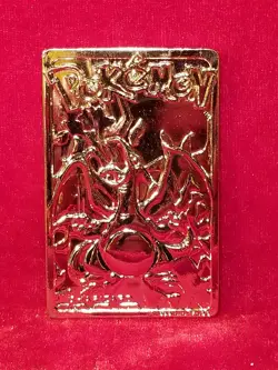 1999 POKEMON Charizard 23K Gold Plated Card Limited Edition *STUNNING* 90s - Image 3