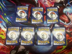Full Arts Pokemon Card Pitch Black Lot NM - Image 2