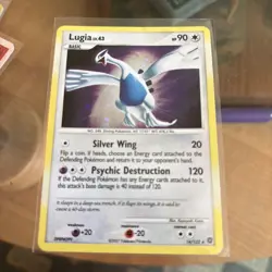 Pokemon Lugia 14/132 Secret Wonders Reverse Holo Rare Card 90 HP Basic English - Image 1