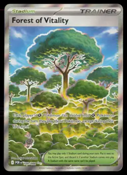 FOREST OF VITALITY 109/088 PERFECT ORDER HOLO POKEMON CARD NEAR MINT - Image 1