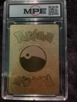 CUSTOM Pokemon Charizard VMAX #20/189 MPE Gem Mt 10 Gold Foil Fan Art Card - Image 2