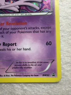 Espeon BW92 Black Star Promo Holo Rare Black & White Pokemon Card 2013 - Image 4