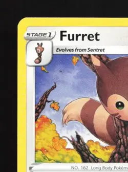 Furret 136/189 LP Darkness Ablaze English Pokemon Card TCG - Image 4