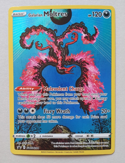 Galarian Moltres Swsh284 Swsh: Sword & Shield Promo Cards Holo Near Mint - Image 1