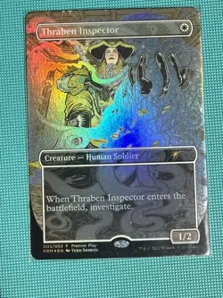 Mtg Secret Lair Promo— Thraben Inspector FOIL —NM - Image 1