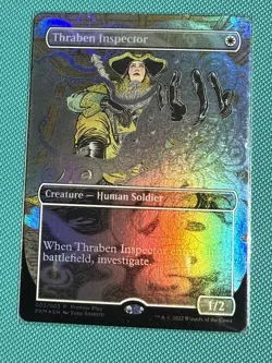 Mtg Secret Lair Promo— Thraben Inspector FOIL —NM - Image 2