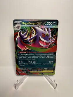 Pokemon Mega Gengar EX 073 Black Star Promo Mega Evolution Moonlit Tin Near Mint - Image 1