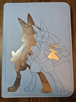Ultra Pro Zippered PRO Binder 9-Pocket Pokemon Elite Series Lucario - Image 1