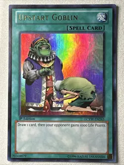 Upstart Goblin - LP- LCYW-EN265 - Ultra Rare - 1st Edition - Image 1