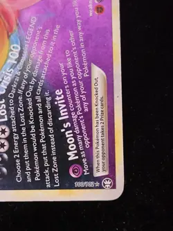 Pokemon TCG Darkrai & Cresselia LEGEND (Bottom) 100/102 Triumphant Ultra Rare - Image 2