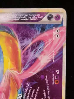 Pokemon TCG Darkrai & Cresselia LEGEND (Bottom) 100/102 Triumphant Ultra Rare - Image 5