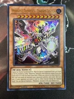 Mementoal Tecuhtlica - Combined Creation VASM-EN001 Ultra Rare 1st Ed Yu-Gi-Oh! - Image 1